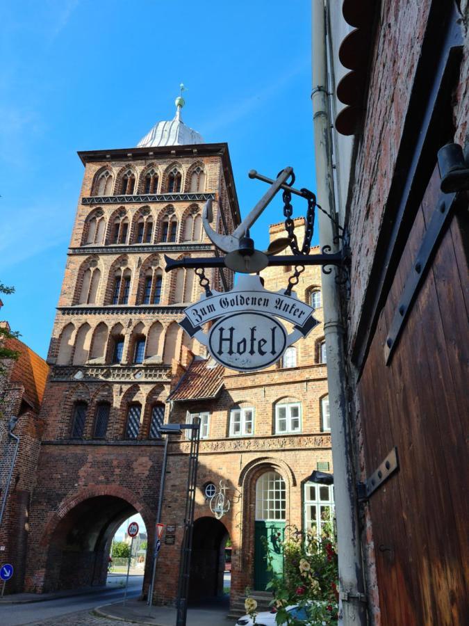 Altstadthotel Zum Goldenen Anker Lübeck Exterior foto